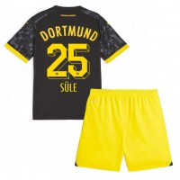 Dětský Fotbalový dres Borussia Dortmund Niklas Sule #25 2023-24 Venkovní Krátký Rukáv (+ trenýrky)